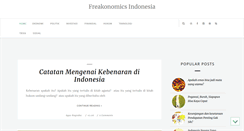 Desktop Screenshot of freakonomicsindonesia.com