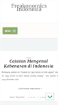 Mobile Screenshot of freakonomicsindonesia.com